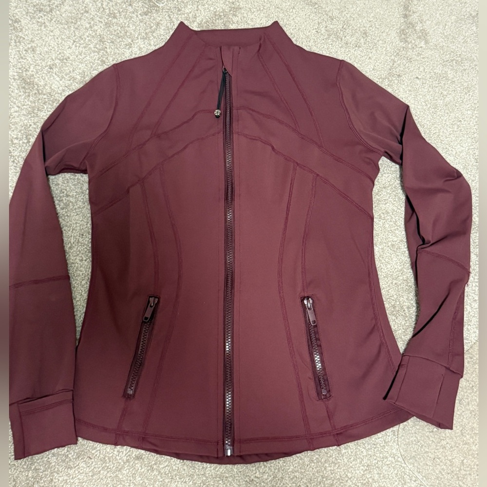 Lululemon Define Jacket Burgundy
